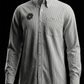 GRAY Striped Button Down Shirt [Pre-Order]