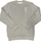 "Light" GRAY Reflective Embroidered Crewneck
