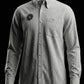 GRAY Striped Button Down Shirt [Pre-Order]